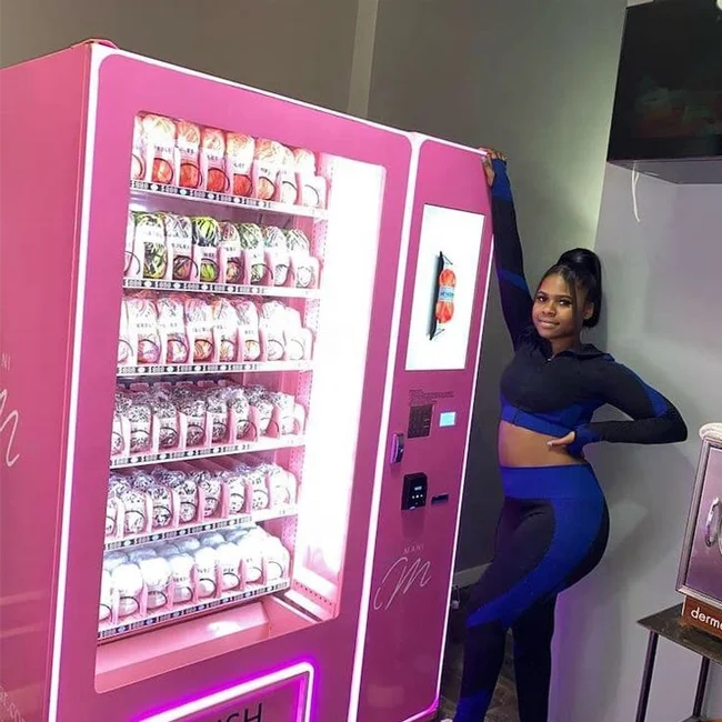 Beauty Makeup Machine Wending Machine Hair Eyelash Retail Dispenser Vending Machine For False Lashes