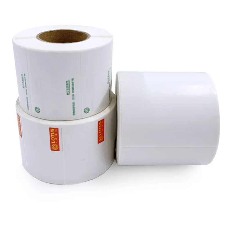 Best Seller  Waterproof Oil-proof Scratch- proof 4x6 Logistic Label Paper 100*150mm Shipping Address Thermal Adhesive Sticker