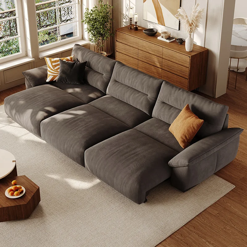 Italian minimalist designer electric Elsa Moto fabric sofa modern recliner sofa electric living room electric control sofa bed