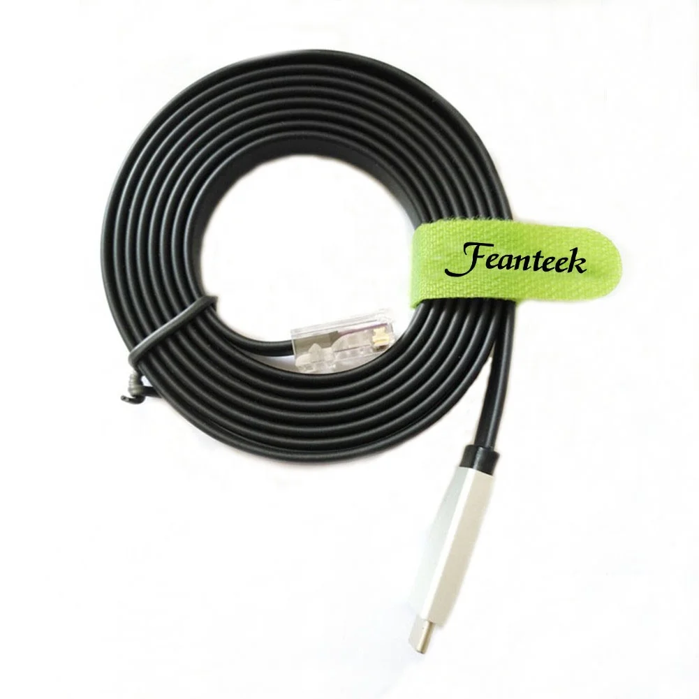 USB C Console Cable 6ft USB Type C to RJ45 Router Console cable for H3C, NETGEAR, Ubiquity, LINKSYS,D-link