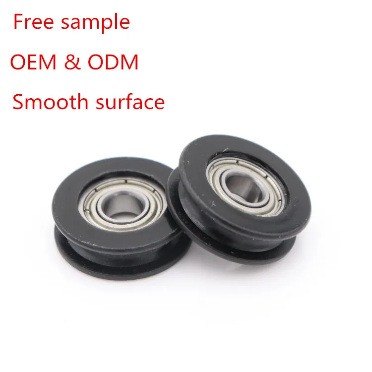 Plastic pulley wheel Nylon Wheel R4 R4zz Pulley Bearing For Sliding Door Roller For Sliding Door Window