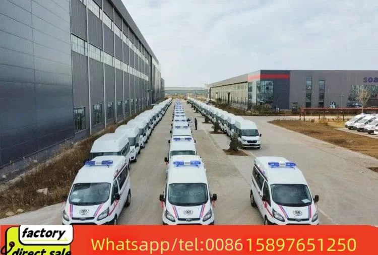 Factory price Transit emergency ICU ambulance vehicle Medical Car Emergence Hospital Ambulance