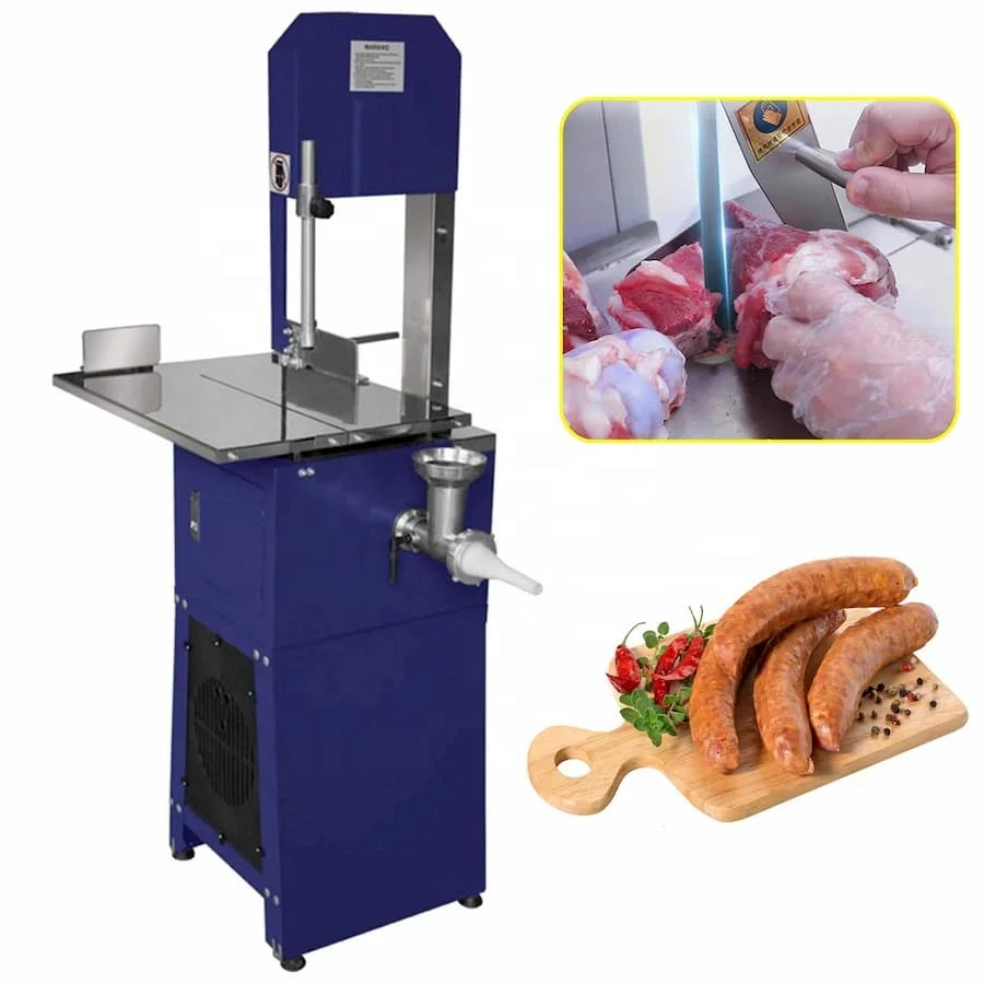 High-Efficiency Electric Knife Slicer for Commercial Food Processing for Meat and Bone Slicing