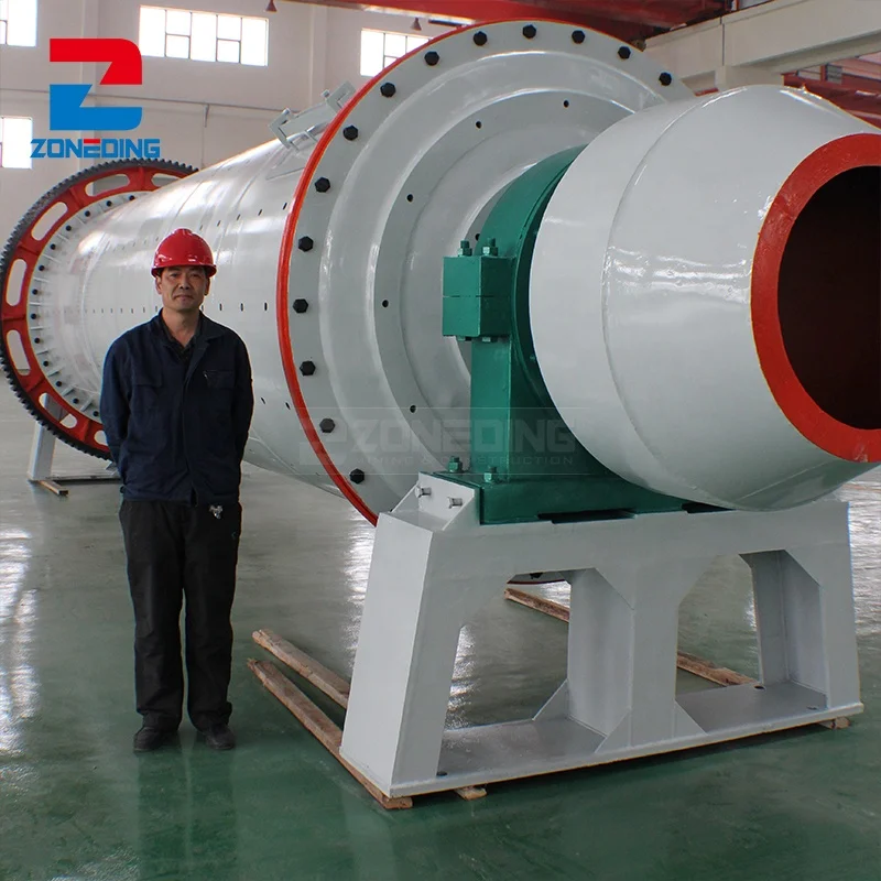 Zircon Gold Mining Tube Ball Mill Grinding Machine For Glass Copper Iron Ore Quartz Limestone Basalt Granite Stone Milling