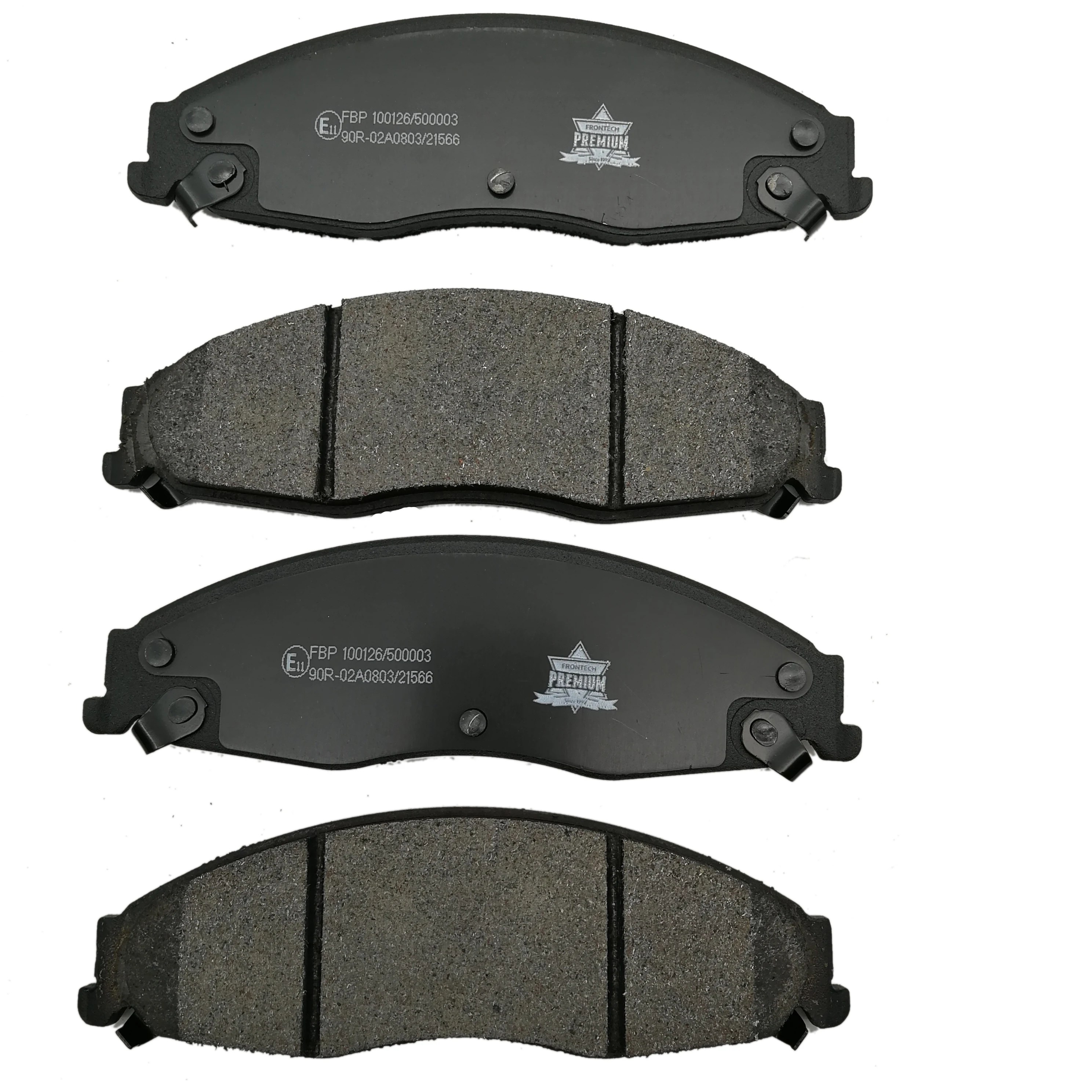 Standard OEM Size Brake Pads for Toyota Prado.