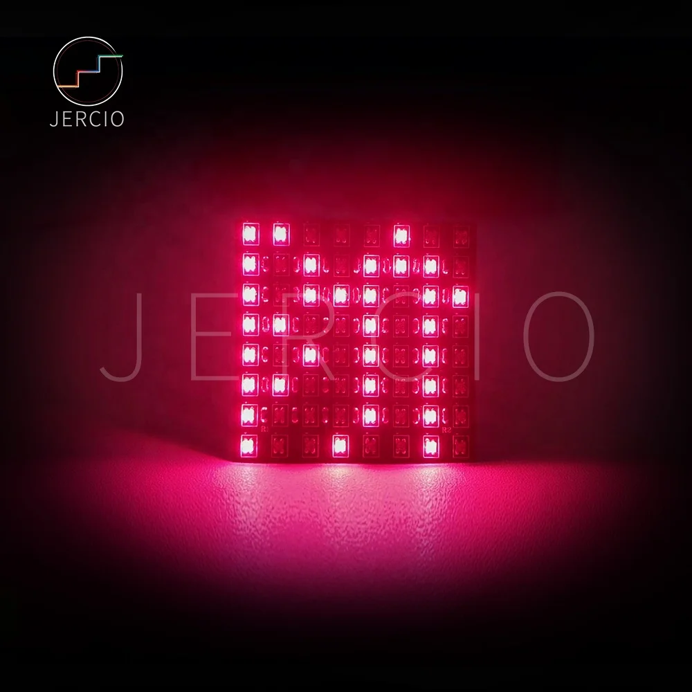 Jercio XT1511 SMD1515 RGB sk6812 ws2812b ws2811 8*8 pixels for home decoration led pixels panels for luminous models decoration