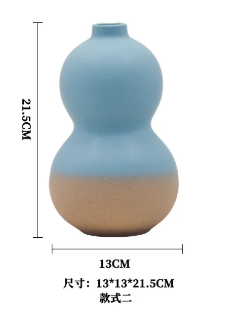 
Ceramic big vase decoration study tea table porch bookcase decoration ceramic handicraft factory direct sale 