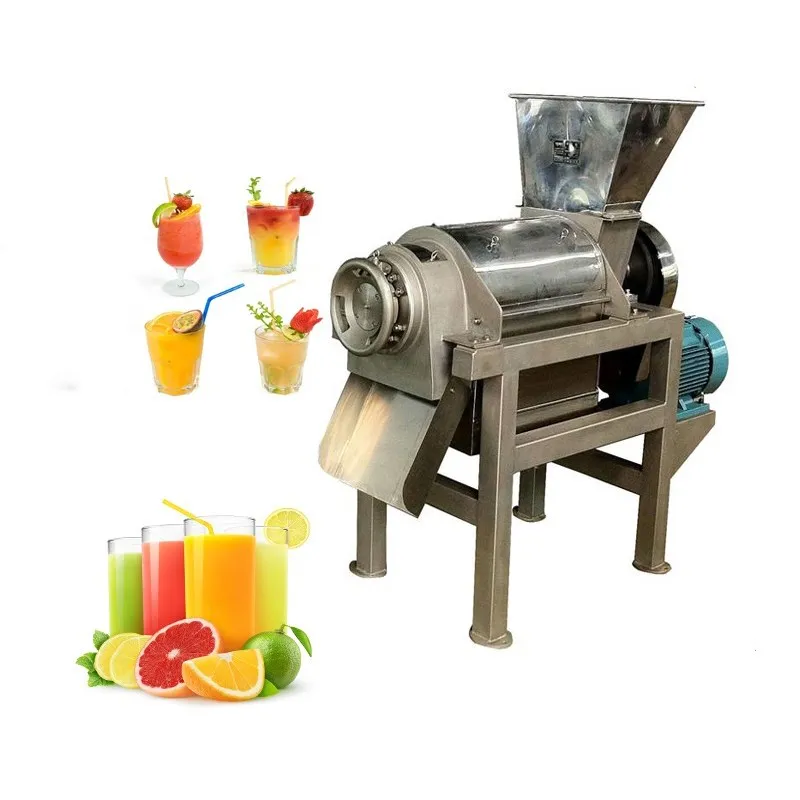 Commercial Automatic  Fruit Juicer Orange Extractor Making Machine Industrial Cold Press Carrot  Juicer Price