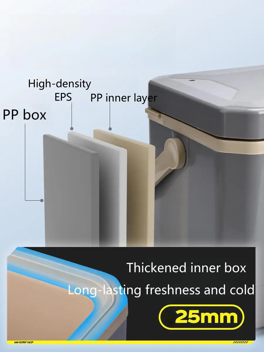 High Quality Portable Mini Refrigerator Cool Auto Compressor Freezer Van Truck Travel Cooler Home Car Fridge