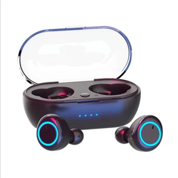 Новое поступление Y50 TWS наушники для бега Беспроводные с шумоподавлением игр маленькие водонепроницаемые спортивные