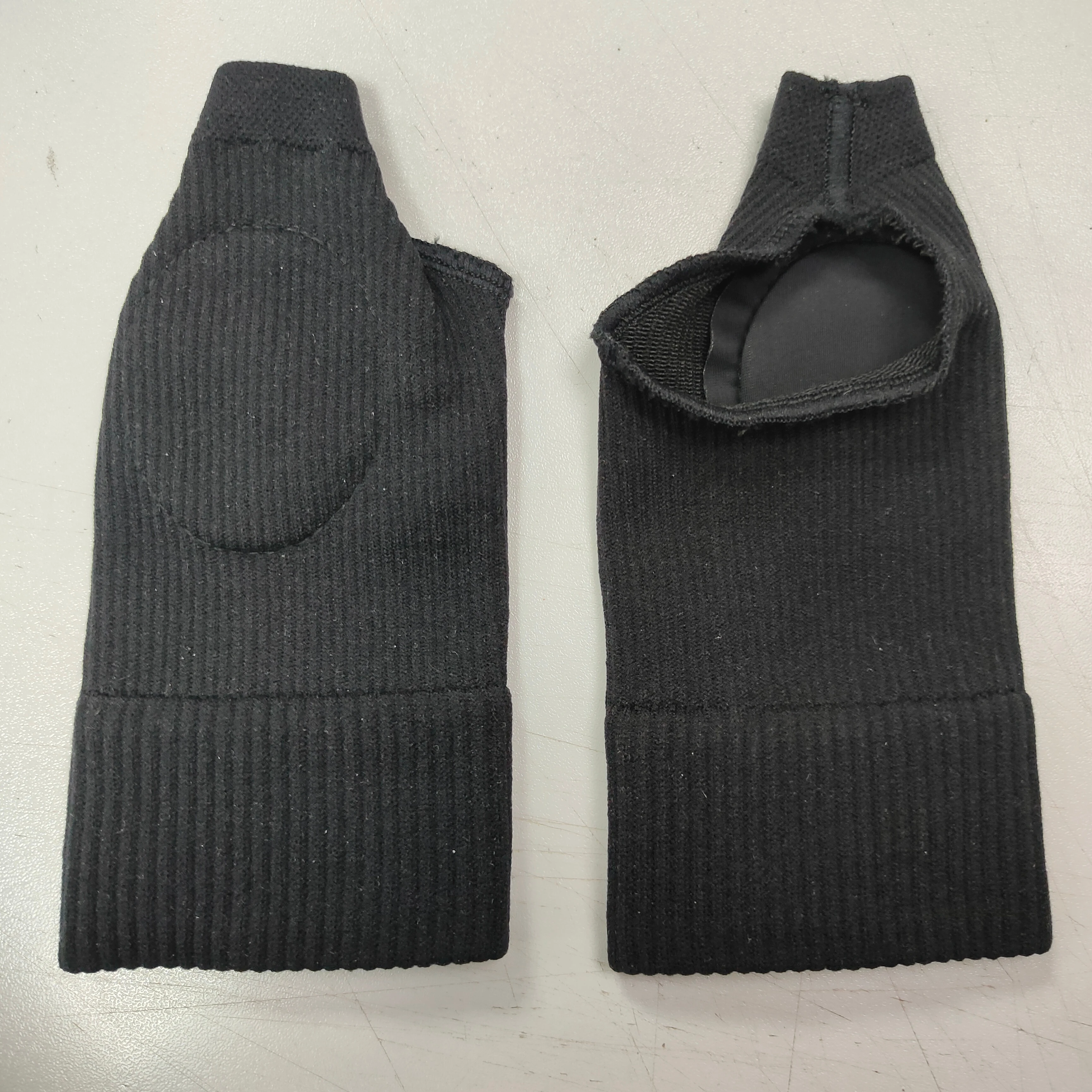 Amazon china hand fingerless grey heated Spandex Compression pressure magnetic therapy anti Arthritis gloves for women pain