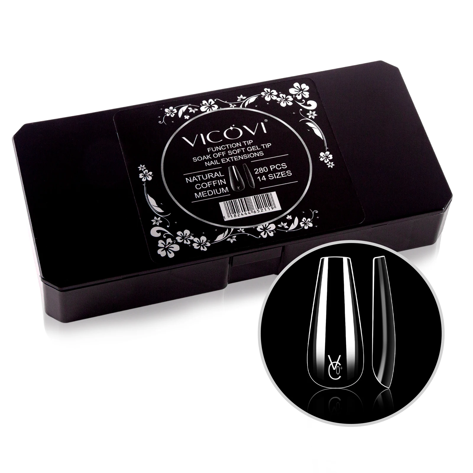 Wholesale high quality European and American transparent armor traceless function tip soak off soft gel tip nail extensions