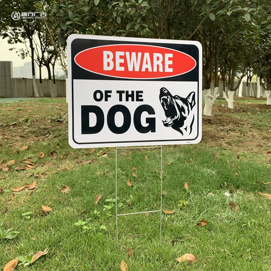 Best Price Corflute Yard Sign With H Stake Corrugated Plastic Signs