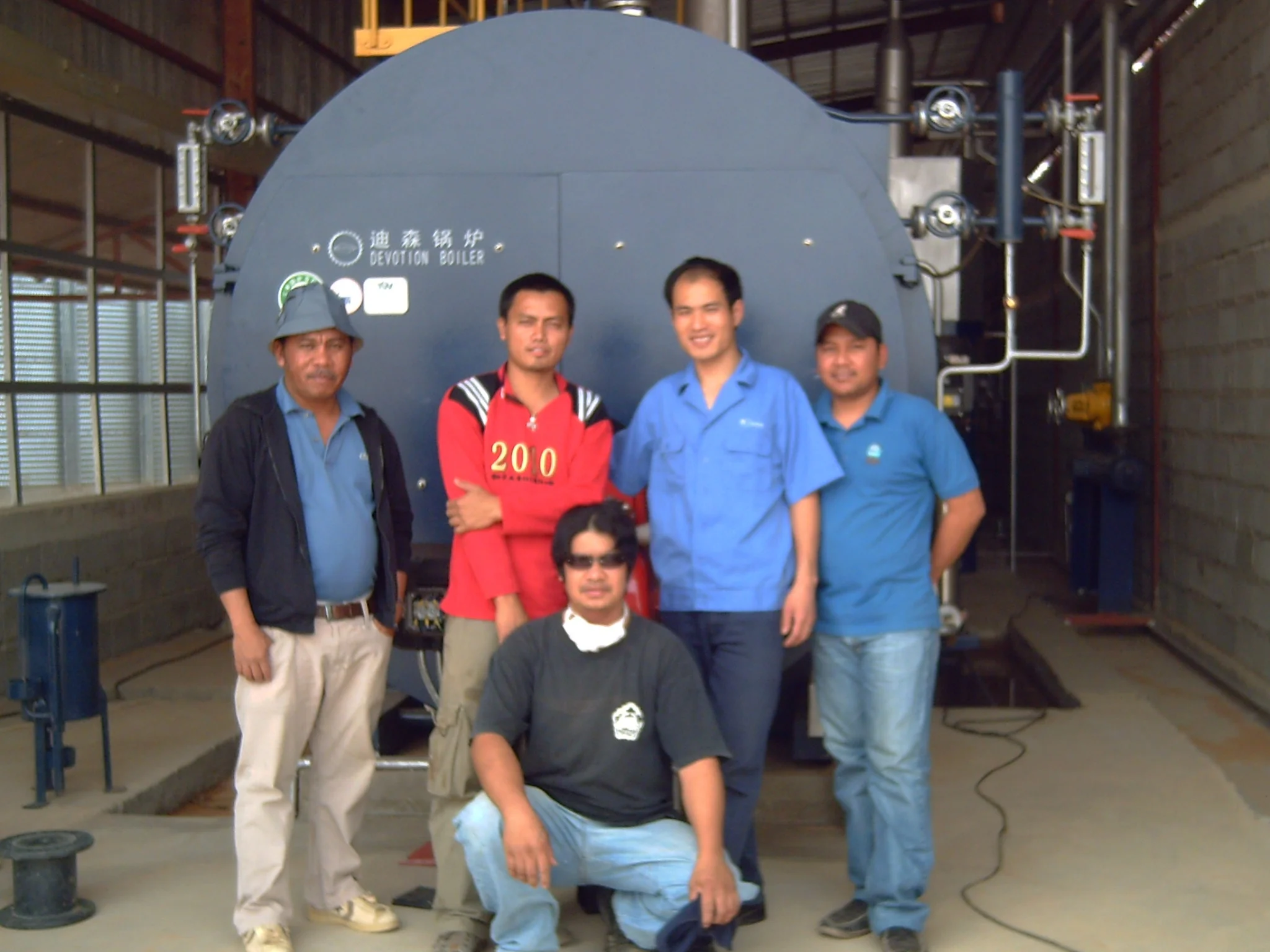 0,5-20 тонн, Кальдера-пара для промышленного использования на рынке Южной Америки