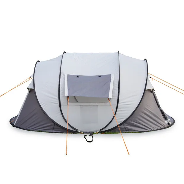 Histar OEM 3 To 4 Person Cymbaeform Quick Opening Outdoor Wear Proof Rainproof Automatic Beach Tent Fishing Camping Tent