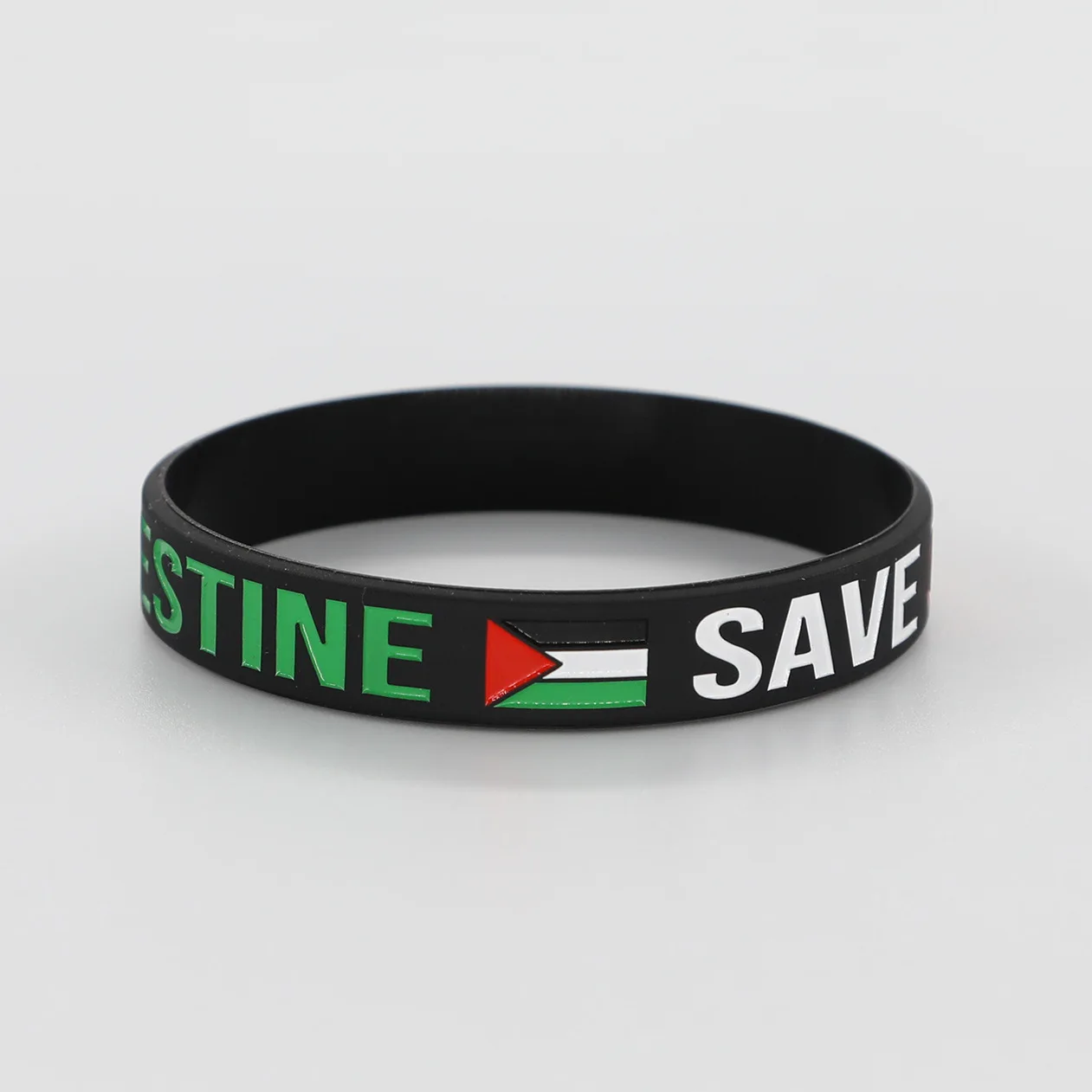 Wholesale Custom  287 Countries National Flag Pattern Wristbands Printed Silicone Bracelets Football Israel Palestine Fans Gifts