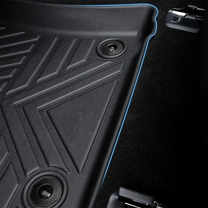 Waterproof custom 3d car mats 3 pieces tpe material car carpet floor mats for VOLVO S60