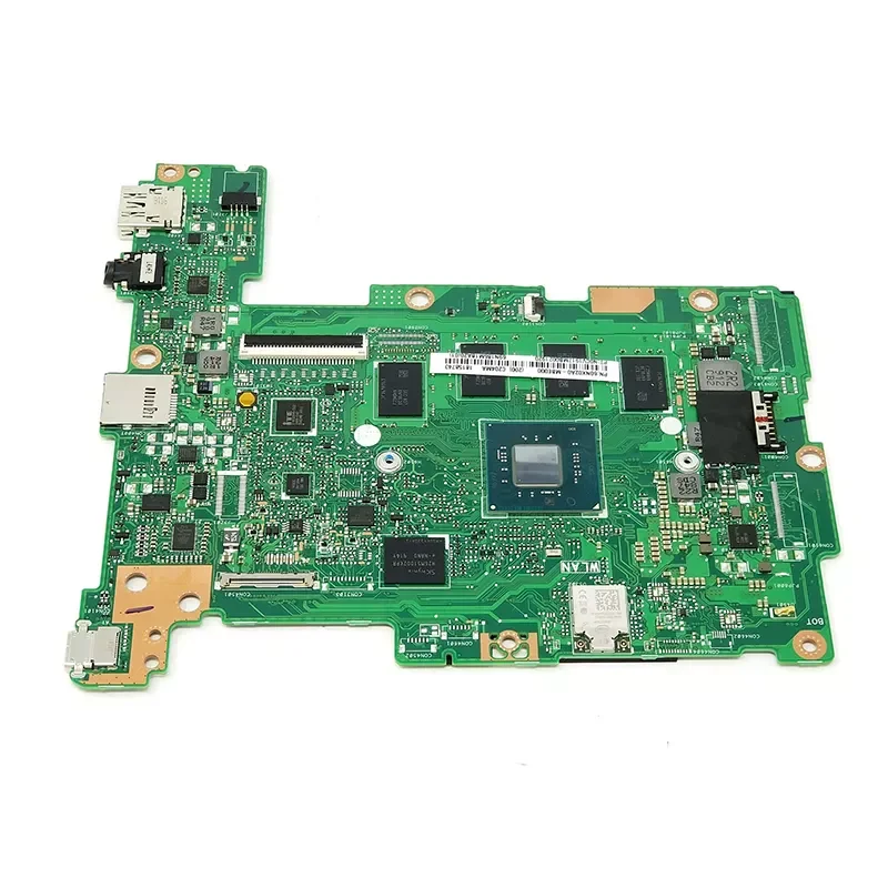 Материнская плата 60NX02A0-MBE001 для Asus 11 C204E, материнская плата Chromebook 4 Гб ОЗУ 16 Гб памяти, процессор Intel Celeron N4000, материнская плата