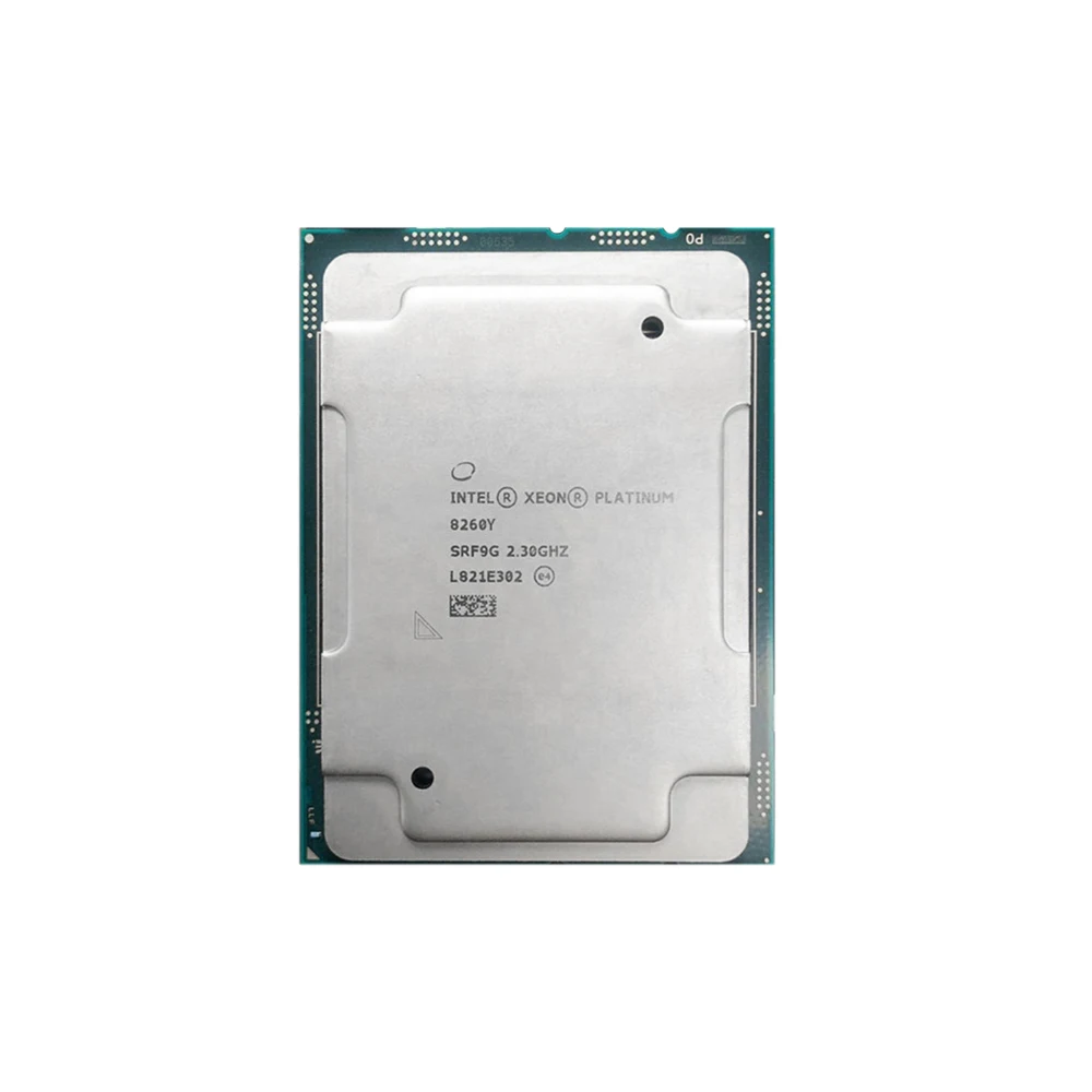 Intel Xeon Platinum Processor 2.40 GHz SRF9F 165W 24 Core Server CPU 8260Y