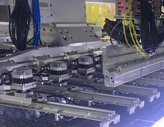 Full automatic soldering bus bar bussing machine for 100MW 200MW 500MW solar panel production line