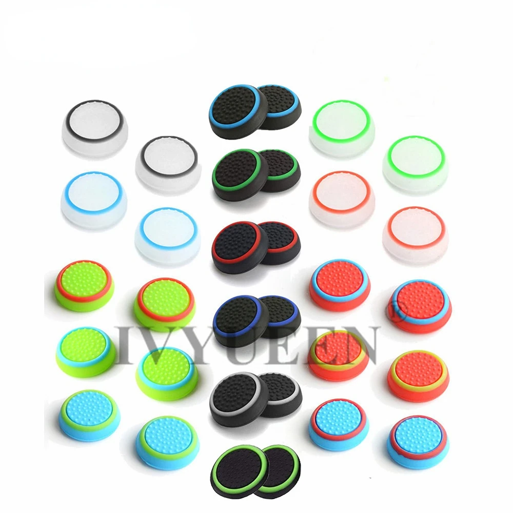 New analog Thumb Stick Grips Cover for PlayStation 5 4 PS5 PS4 Pro Slim for PS3 Controller Thumbstick Cap for xbox 360 One X S