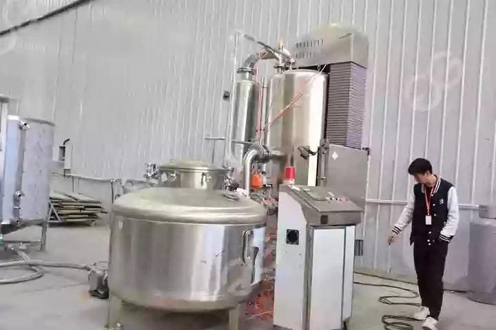 Промышленная маленькая вакуумная жаровня для фруктов и овощей
