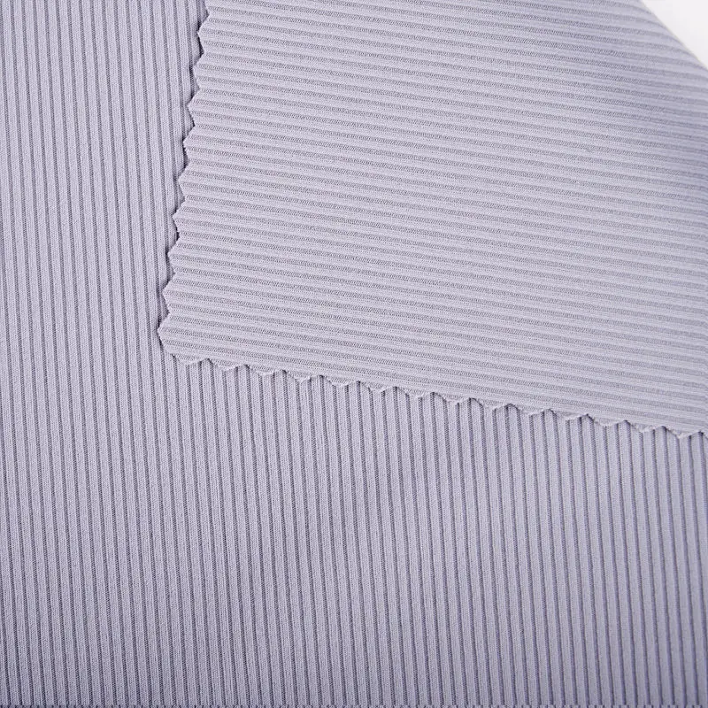 High Quality Nylon 88%, spandex 12% Cycling Sports Rib Fabric Knit Ripstop Nylon Fabric