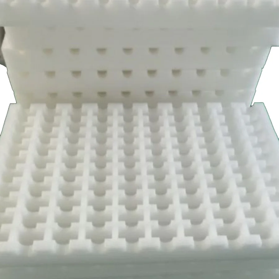 Custom size environmentally friendly polyethylene foam mesh foam tray soilless cultivation foam board