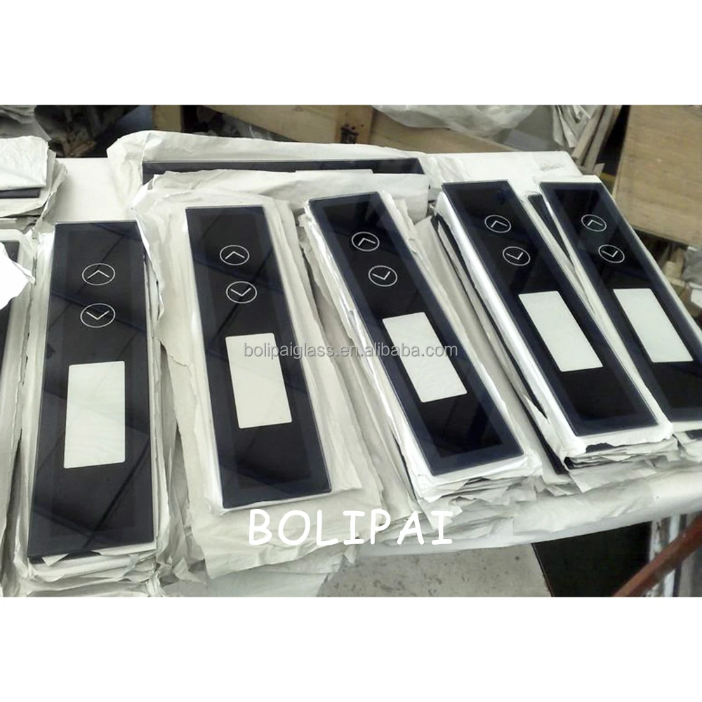 Custom size Wall tempered glass Socket plate Toughened Glass Panel