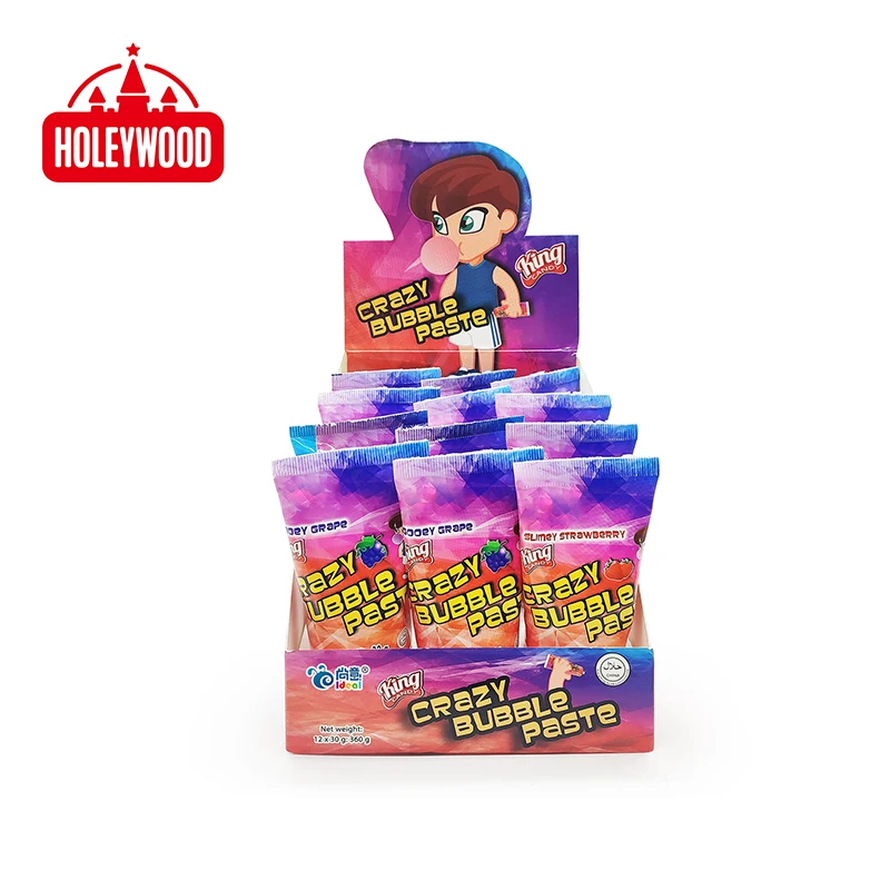 Holeywood 22 г зубная паста пузырчатая Конфета-сладкое угощение с стоматологической пользой!