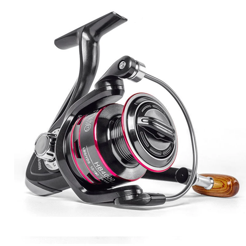 Outdoor New Fishing Reel All Metal Double Metal Spool Handle Saltwater Fishing Reels Coil Spinning Reel Fishing