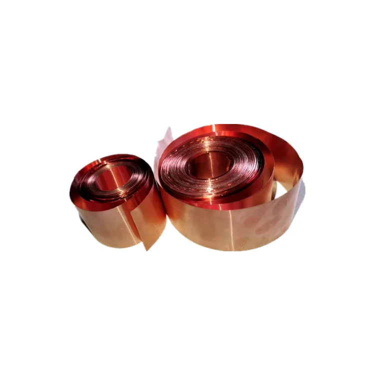 Hot selling 0.01mm to 20mm thick copper strips are used to make catheters