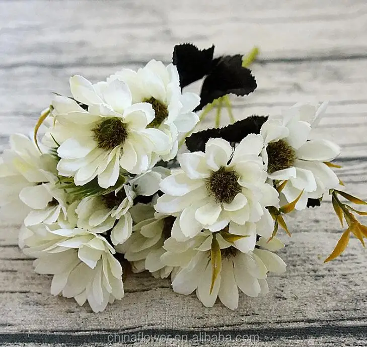 FCR1113 Artificial  silk flowers daisy flower  for wedding decoration