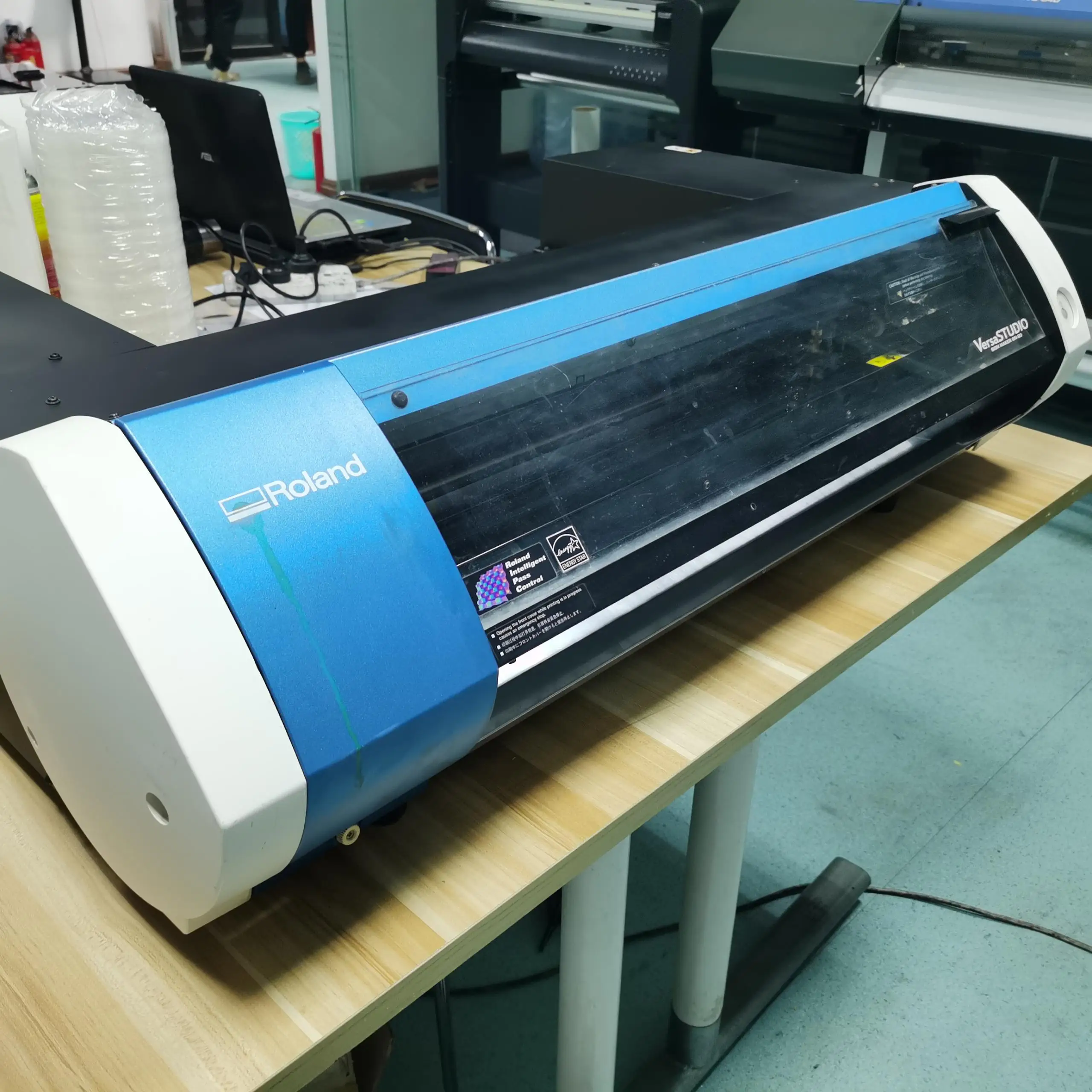 roland second hand bn20 print and cut  printer roland versa studio bn20 printer can use eco solvent ink