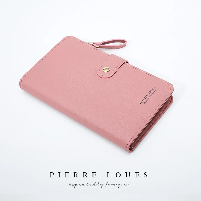 Front Pocket classical thin MInimalist Rfid PU Slim wallet