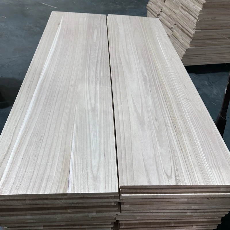 wholesale paulownia wood board natural paulownia solid wood