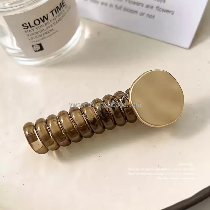 Wholesale Fashion high ponytail telephone line Hair rope Women Heart type Solid color High Elasticity Hair Ties