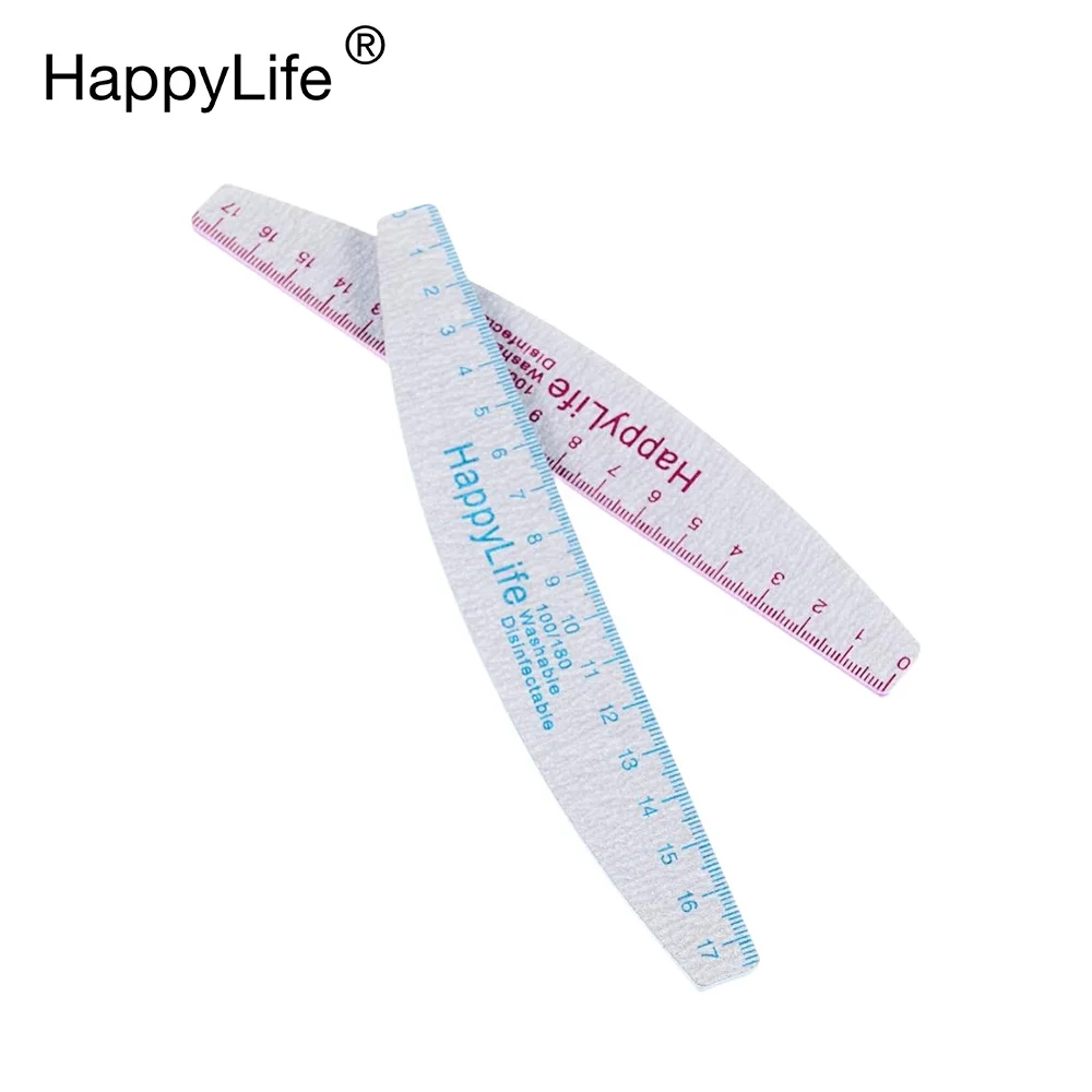 High Quality Disposable Lima Zebra Washable Grit 180 100 Emery Boards Sandpaper Nail Tools Custom Print Nail File