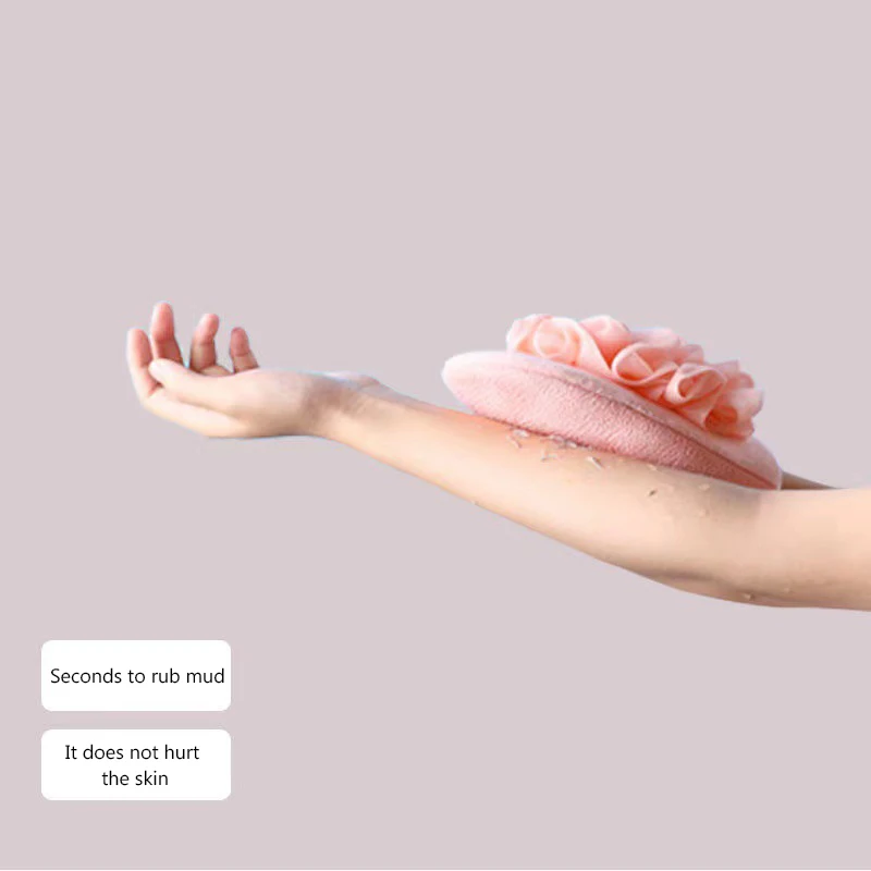 Hot spring bathhouse mud towel rubbing ash bathing cloths household rubbing back bath gloves