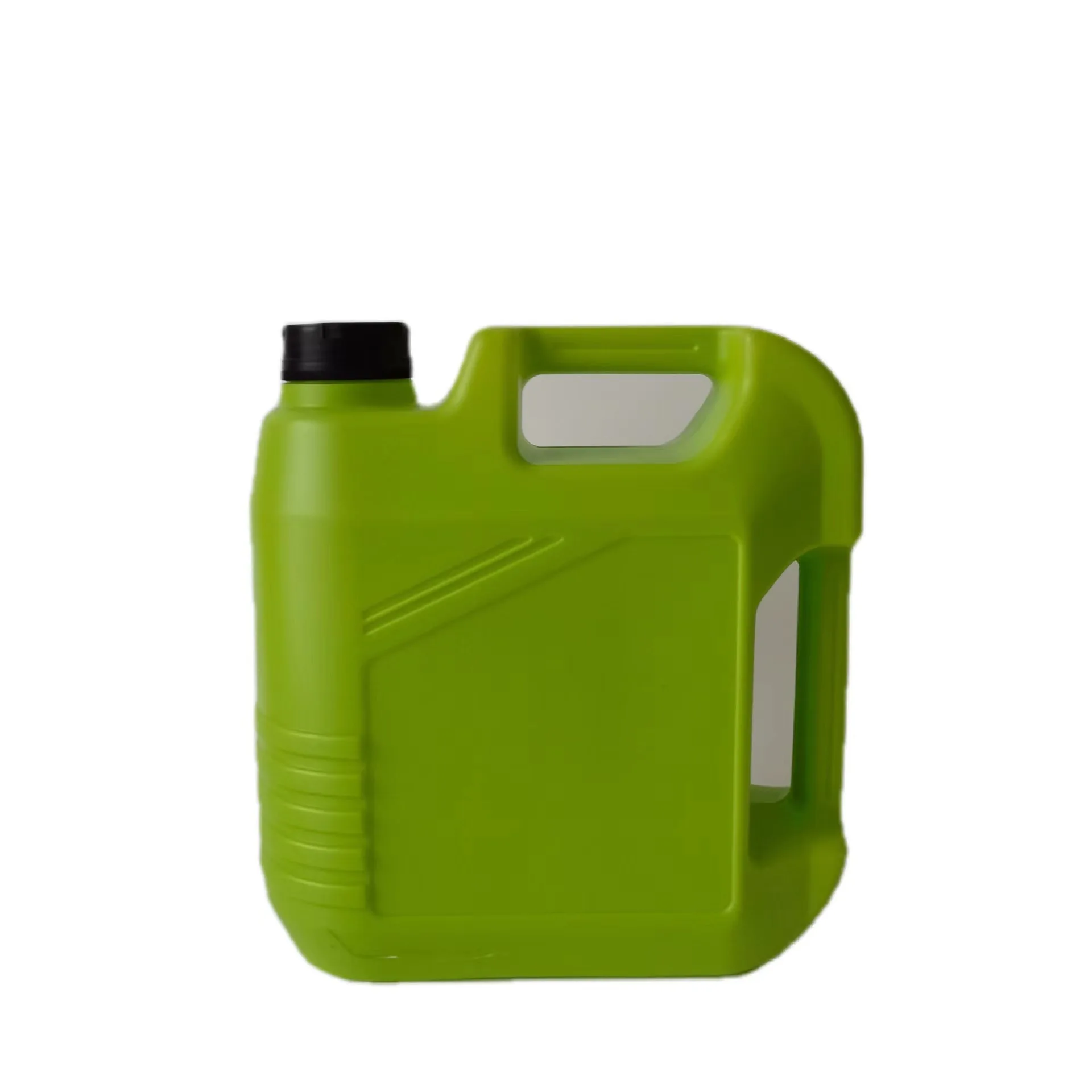 4 liter 1gallon Green Plastic Engine Oil Bottle Motor Lubricant Oil Bottle empty jerry can With Handle