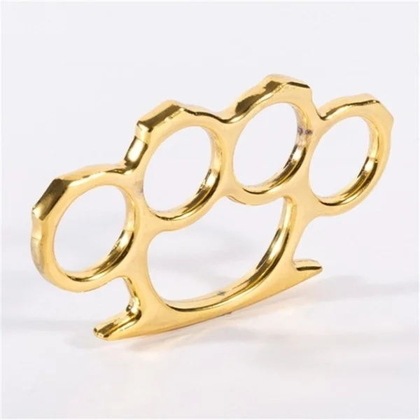 Alloy finger tiger four finger defense arm brace aluminum alloy self-defense equipment handclasp