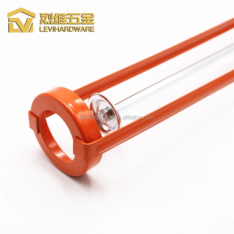 Wholesale Portable Basis Orange Surface Caulking Gun, Sealant Skeleton Silicone Levi Construction Building 1 YEAR Manual Hex Rod