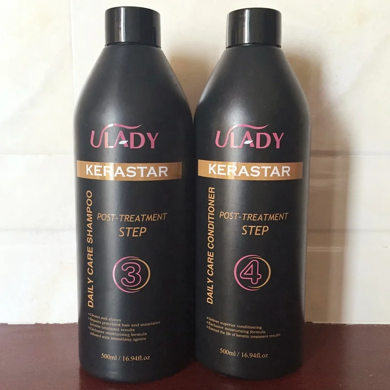 private label organic hair repair sulphate free shampoo and conditioner set