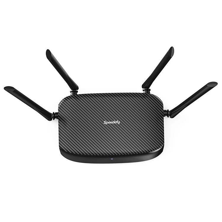 Dual-band Gigabit English firmware Wifi router 4*6dbi external dual-band antenna