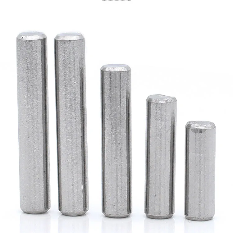 Customized High Precision Stainless steel Cylindrical Solid Pin Fasteners