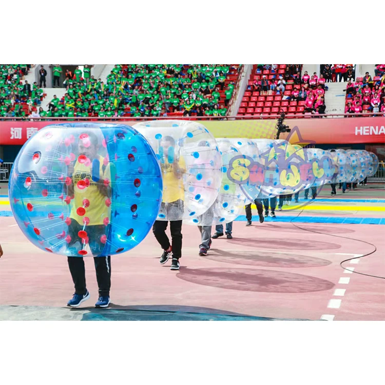 outdoor sport game adult inflatable bubble football bumper ball