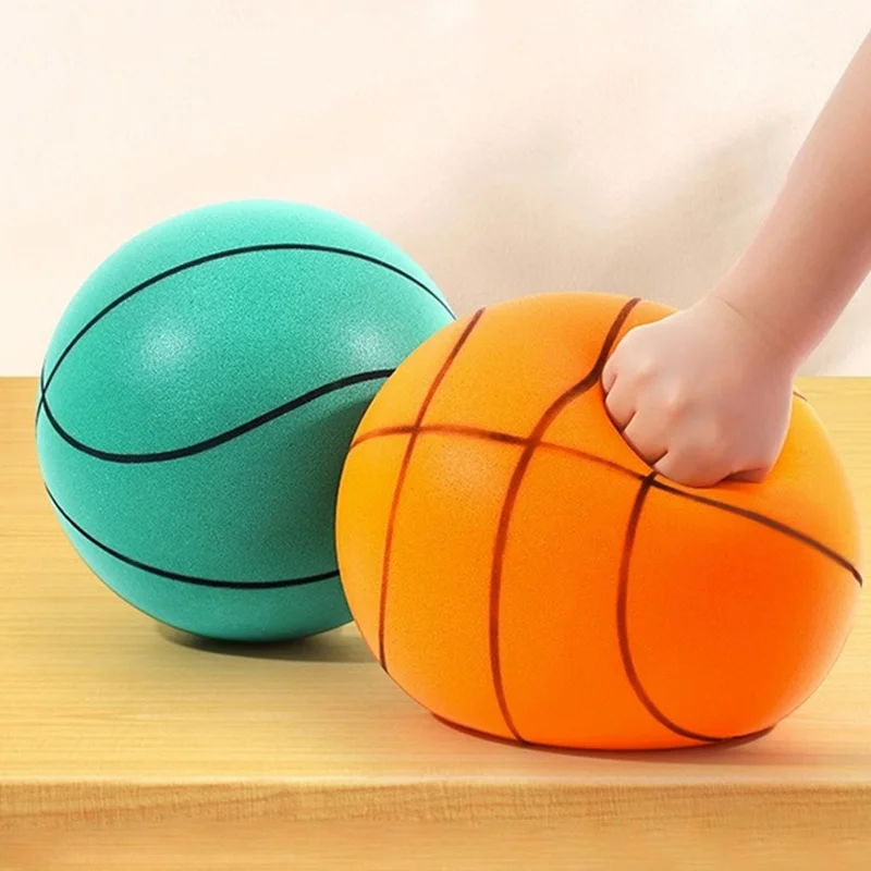 Silent Basketball Size 7 Indoor Quiet Foam Silent Dribbling Indoor Silent Ball Training Foam Balls Silent Bouncing Basketball