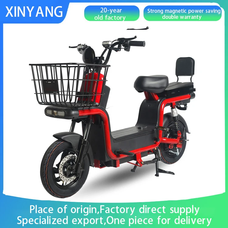 New Design Food Delivery Motorcycle Super Cub Take Away Electric Bike 48 60 72V 800W Electric Bike for Delivery