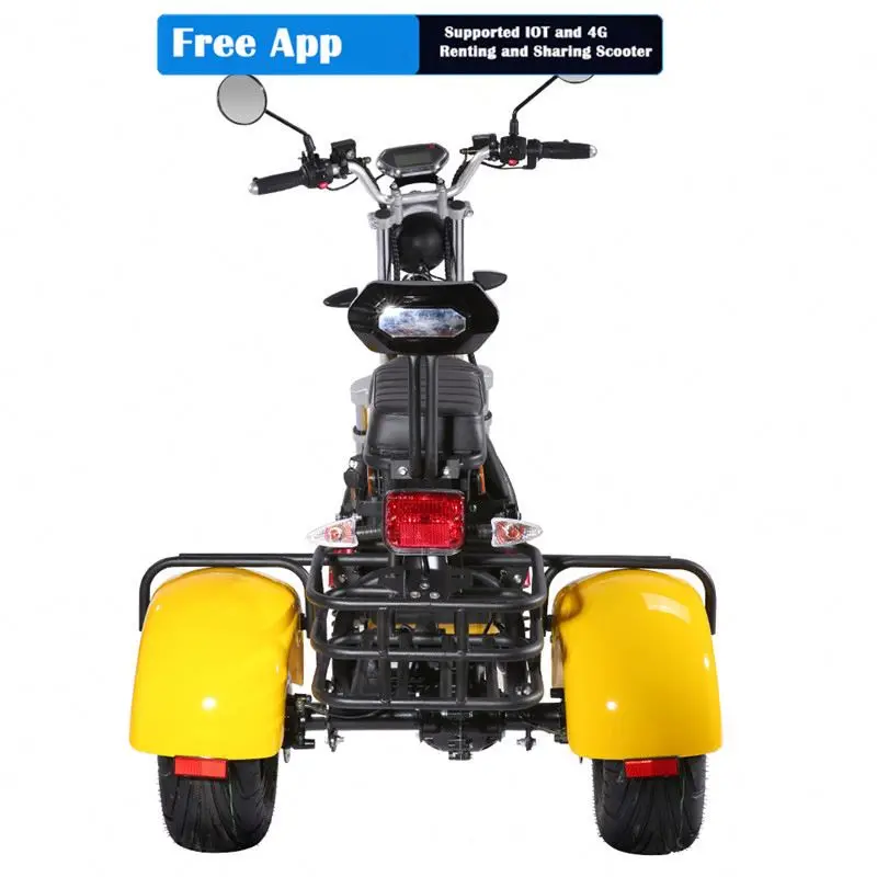 Hot Citycoco 1000W/1500W/2000W Electric Scooter 3 Wheel Citycoco Anwa For Adult