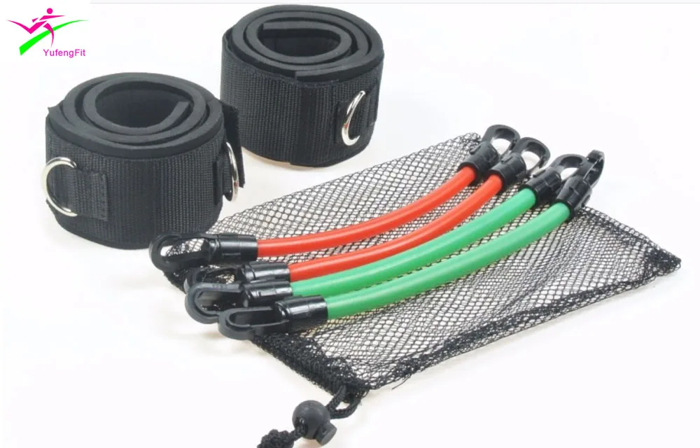 adjustable Neoprene Padded ankle cuffs leg cuffs Thigh Straps for fitness home gym equipment